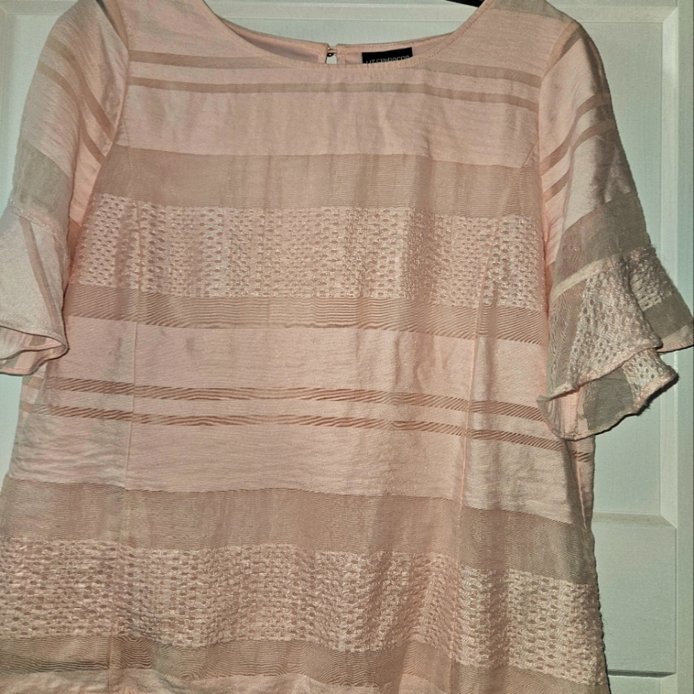 Liz Claiborne Soft Pink Blouse